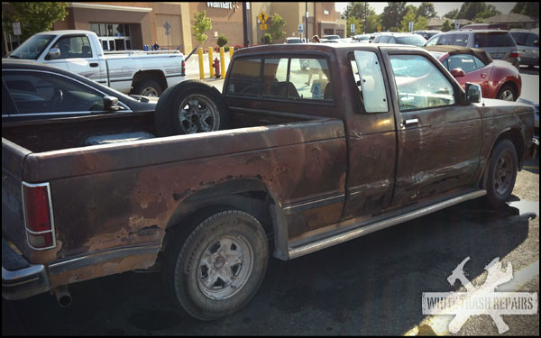 Blend the rust in – White Trash Repairs