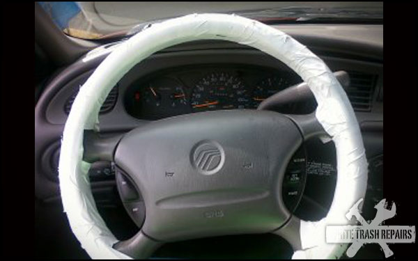 steering wheel cover – White Trash Repairs