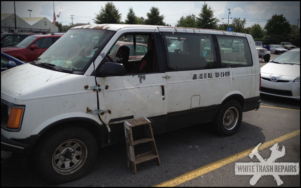 Mr. Fix It All, except the van – White Trash Repairs