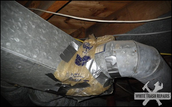 AC Duct Ducted – White Trash Repairs