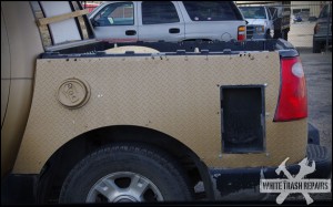 Bed side body protection – White Trash Repairs