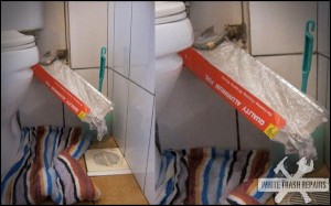 Toilet Leak – White Trash Repairs