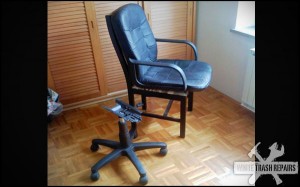 Office Chair Fix – White Trash Repairs