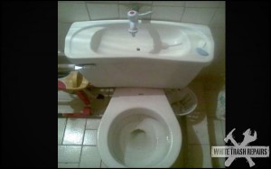 Multi Purpose Toilet – White Trash Repairs