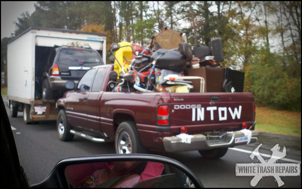 In Tow – White Trash Repairs