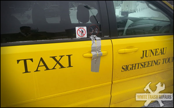 Taxi at your service! – White Trash Repairs