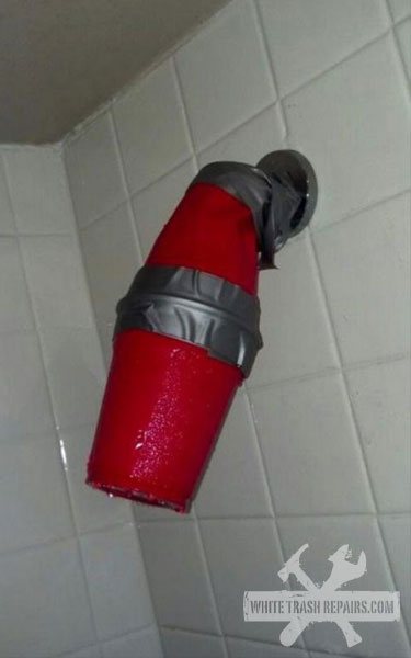 Solo Cup Shower