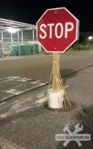 Roaming Stop Sign