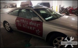 Silver Door Repair