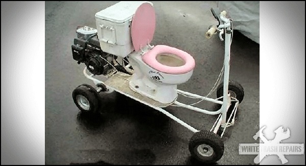 Toilet-go-cart-ride